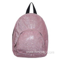 Custom New Fashion Team Logo Traveling Sparkle Sequin Glitter Mini Cheerleading Backpack For Girls